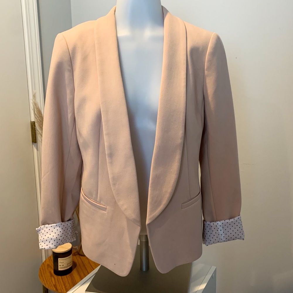 Loft Blush Blazer Size 4